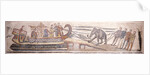 Boarding an elephant on a ship by Classical Antiquities
