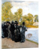 The Pool in the Jardin du Luxembourg by Giuseppe De Nittis