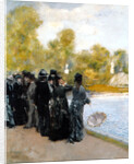 The Pool in the Jardin du Luxembourg by Giuseppe De Nittis