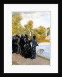 The Pool in the Jardin du Luxembourg by Giuseppe De Nittis