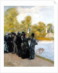 The Pool in the Jardin du Luxembourg by Giuseppe De Nittis