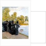 The Pool in the Jardin du Luxembourg by Giuseppe De Nittis