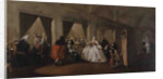 The Parlor of the Nuns at San Zaccaria by Francesco Guardi