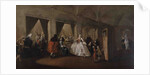The Parlor of the Nuns at San Zaccaria by Francesco Guardi