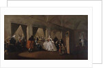 The Parlor of the Nuns at San Zaccaria by Francesco Guardi