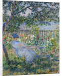 The Terrace at Vétheuil by Claude Monet
