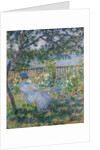 The Terrace at Vétheuil by Claude Monet