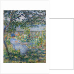 The Terrace at Vétheuil by Claude Monet