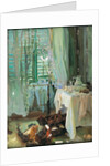 The hotel room by John Singer Sargent