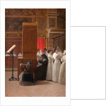 Church Choir by Gioacchino Toma