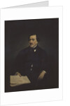 Portrait of the composer Gioachino Antonio Rossini by Francesco Hayez