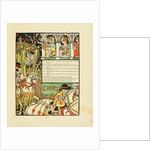 Illustration for Fairy Tale Cinderella by Walter Crane