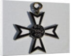The Verdun cross (Cross commemorating the battle of Verdun) by decorations and medals Orders