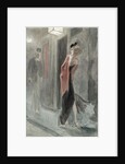 Street corner, four in the morning (Parodie humaine) by Félicien Rops