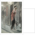 Street corner, four in the morning (Parodie humaine) by Félicien Rops