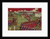 The Great Training Maneuvers by Various Army Corps (Shotai dai choren no zu) by Toyohara Chikanobu