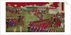 The Great Training Maneuvers by Various Army Corps (Shotai dai choren no zu) by Toyohara Chikanobu