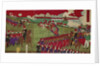 The Great Training Maneuvers by Various Army Corps (Shotai dai choren no zu) by Toyohara Chikanobu