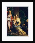 The Rest on the Flight into Egypt by Correggio