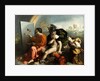 Jupiter, Mercury and the Virtue (Jupiter Painting Butterflies) by Dosso Dossi