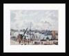 The Outer Harbour of Le Havre. Morning. Sun by Camille Pissarro
