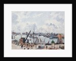 The Outer Harbour of Le Havre. Morning. Sun by Camille Pissarro