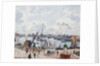The Outer Harbour of Le Havre. Morning. Sun by Camille Pissarro