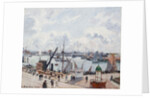 The Outer Harbour of Le Havre. Morning. Sun by Camille Pissarro
