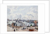 The Outer Harbour of Le Havre. Morning. Sun by Camille Pissarro