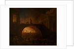 The Burning of Rome by Hubert Robert