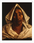 Old Italian Woman by Théodore Géricault
