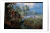 Village with peasants and animals by Jan Brueghel the Elder