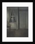 Interior with Two Candles by Vilhelm Hammershøi