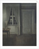 Interior with Two Candles by Vilhelm Hammershøi