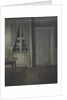 Interior with Two Candles by Vilhelm Hammershøi