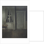 Interior with Two Candles by Vilhelm Hammershøi