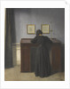 Ida Standing at a Desk by Vilhelm Hammershøi