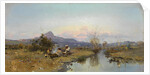 The Hunters at Rest by Sergei Ivanovich Vasilkovsky
