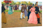 Sunday Stroll in the Bois de Boulogne by Henri Jacques Edouard Evenepoel