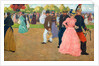 Sunday Stroll in the Bois de Boulogne by Henri Jacques Edouard Evenepoel