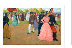 Sunday Stroll in the Bois de Boulogne by Henri Jacques Edouard Evenepoel