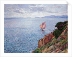 The Red Sail by Théo van Rysselberghe