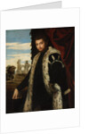Portrait of a Young Man Wearing Lynx Fur by Paolo Veronese