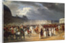 Invalid Handing a Petition to Napoleon at the Parade in the Court of the Tuileries Palace by Horace Vernet