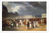 Invalid Handing a Petition to Napoleon at the Parade in the Court of the Tuileries Palace by Horace Vernet
