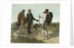 Bonjour, Monsieur Courbet by Gustave Courbet