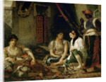 The Women Of Algiers In Their Apartment by Eugène Delacroix