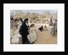 The Luxembourg Gardens, Paris by Albert Gustaf Aristides Edelfelt