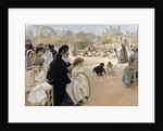 The Luxembourg Gardens, Paris by Albert Gustaf Aristides Edelfelt