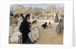 The Luxembourg Gardens, Paris by Albert Gustaf Aristides Edelfelt